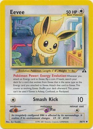 Eevee 038/75 [Neo Discovery]  - Unlimited