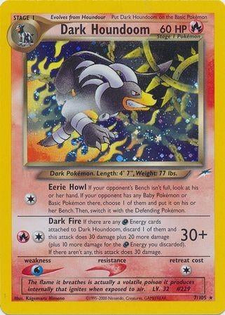 Dark Houndoom 007 [Neo Destiny]  - Unlimited Holofoil