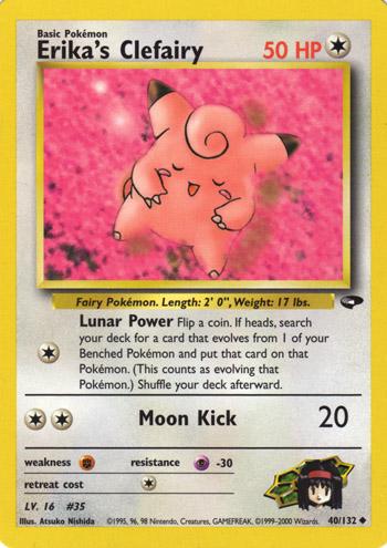 Erika's Clefairy 040/132 [Gym Challenge]  - Unlimited