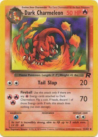 Dark Charmeleon 032/82 [Team Rocket]  - Unlimited