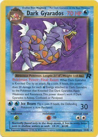 Dark Gyarados (25) 025/82 [Team Rocket]  - Unlimited