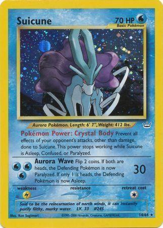 Suicune (14) 014 [Neo Revelation]  - Unlimited Holofoil