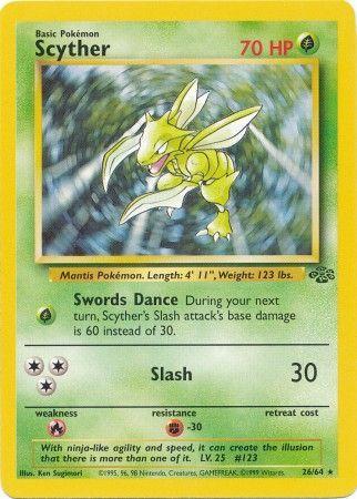 Scyther (26) 026/64 [Jungle]  - Unlimited