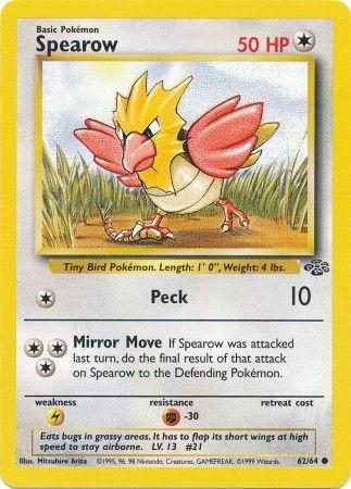 Spearow 062 [Jungle]  - Unlimited