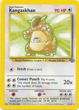 Kangaskhan (21) 021/64 [Jungle]  - Unlimited