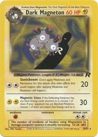 Dark Magneton (28) 028/82 [Team Rocket]  - Unlimited