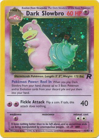 Dark Slowbro (12) 012/82 [Team Rocket]  - Unlimited Holofoil