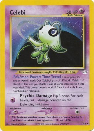 Celebi (3) 003/64 [Neo Revelation]  - Unlimited Holofoil