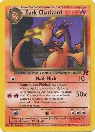 Dark Charizard (21) 021/82 [Team Rocket]  - Unlimited