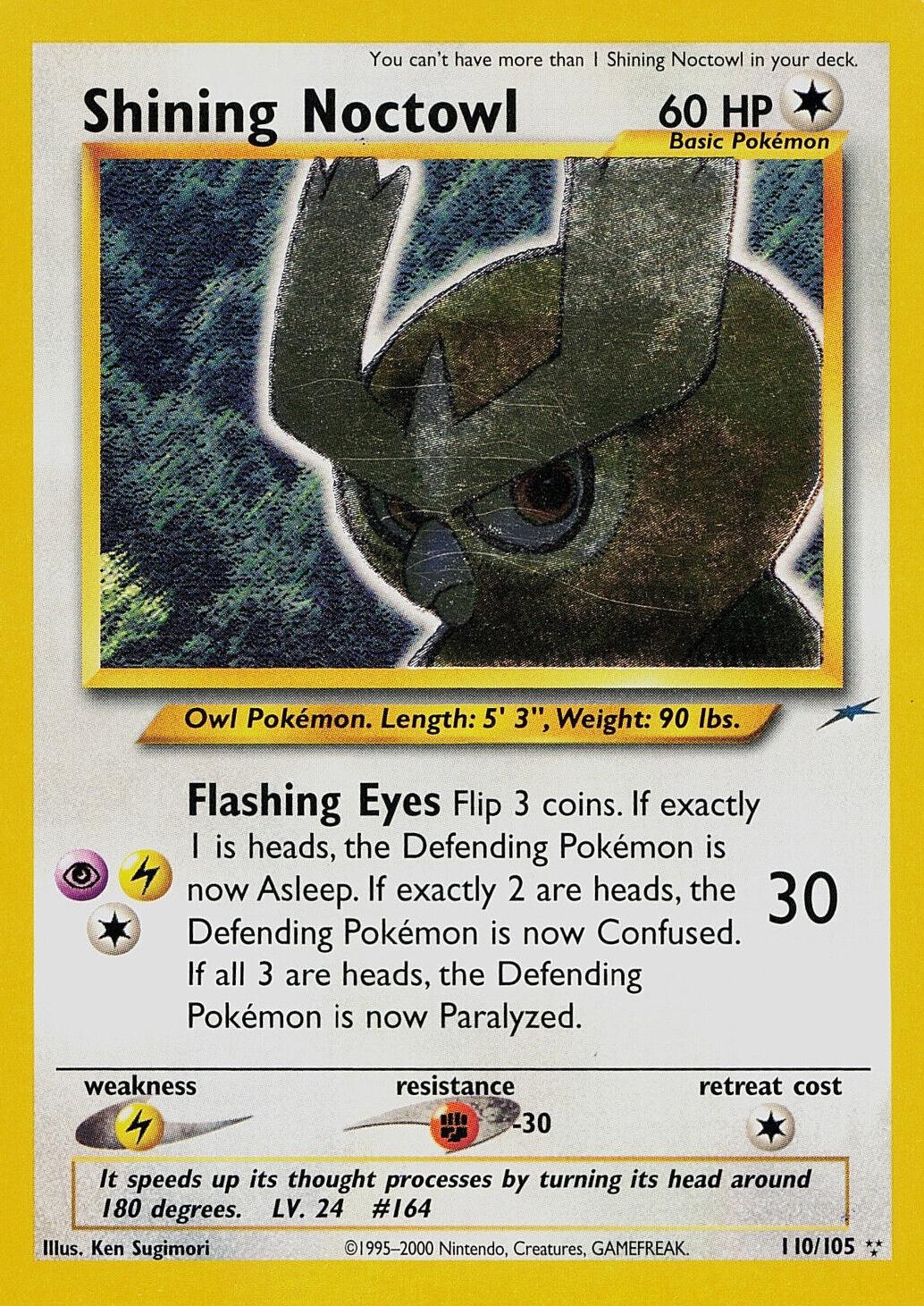 Shining Noctowl 110 [Neo Destiny]  - Unlimited Holofoil