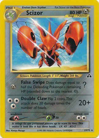Scizor (29) 029/75 [Neo Discovery]  - Unlimited
