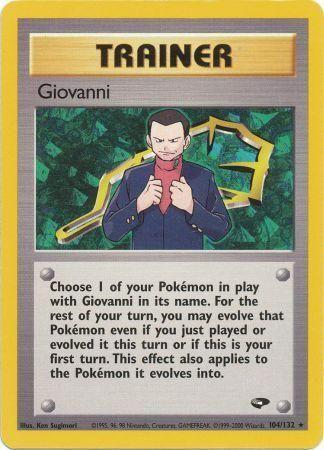 Giovanni (104) 104/132 [Gym Challenge]  - Unlimited