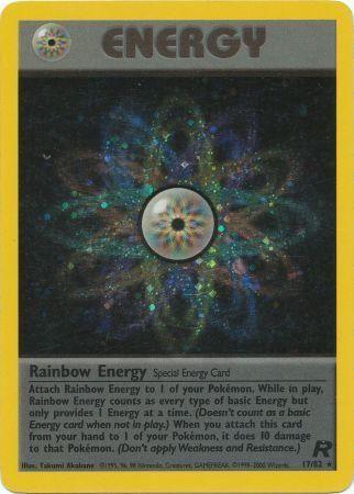 Rainbow Energy (17) 017/82 [Team Rocket]  - Unlimited Holofoil