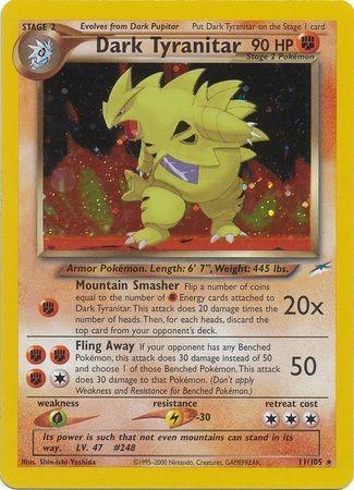 Dark Tyranitar 011 [Neo Destiny]  - Unlimited Holofoil