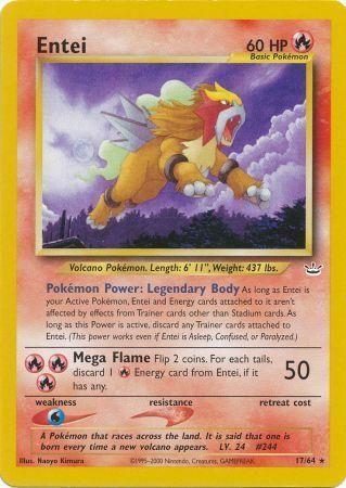 Entei (17) 017/64 [Neo Revelation]  - Unlimited