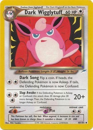 Dark Wigglytuff 040/105 [Neo Destiny]  - Unlimited