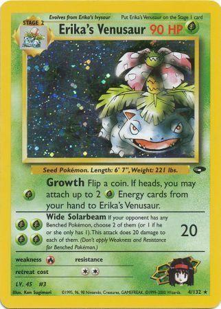 Erika's Venusaur 004/132 [Gym Challenge]  - Unlimited Holofoil