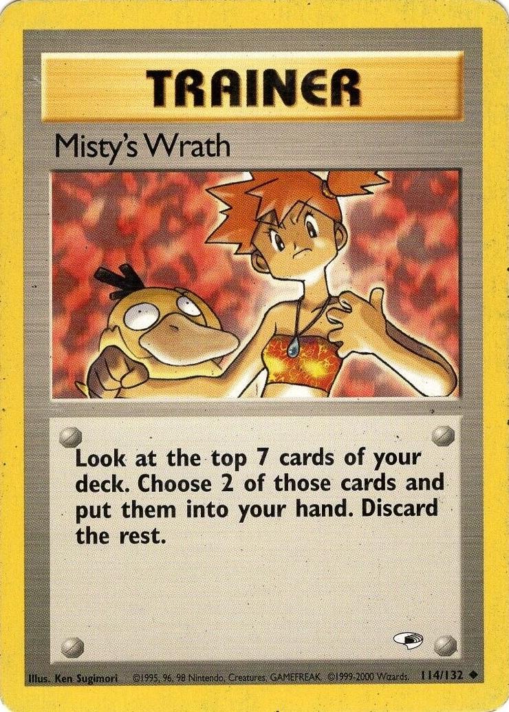 Misty's Wrath 114/132 [Gym Heroes]  - Unlimited