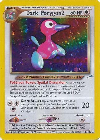 Dark Porygon2 008 [Neo Destiny]  - Unlimited Holofoil