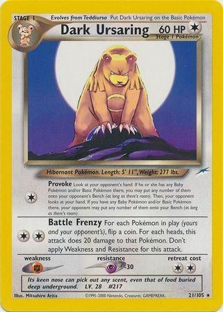 Dark Ursaring 021/105 [Neo Destiny]  - Unlimited