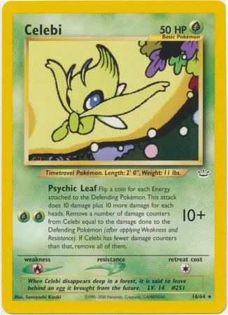 Celebi (16) 016/64 [Neo Revelation]  - Unlimited