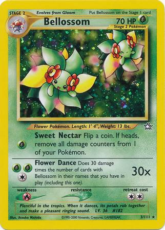 Bellossom 003/111 [Neo Genesis]  - Unlimited Holofoil