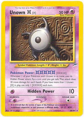 Unown [X] 030 [Neo Destiny]  - Unlimited