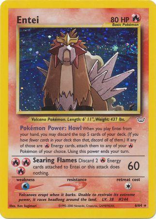 Entei (6) 006/64 [Neo Revelation]  - Unlimited Holofoil