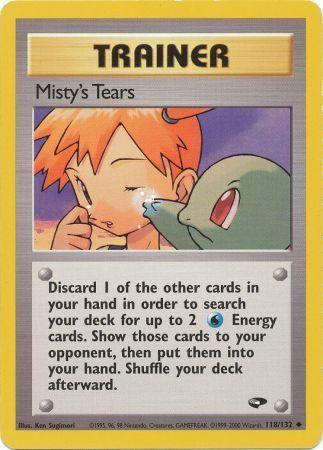Misty's Tears 118/132 [Gym Challenge]  - Unlimited