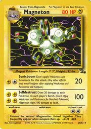 Magneton (11) 011/62 [Fossil]  - Unlimited Holofoil