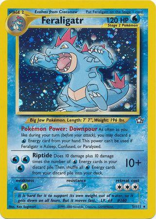 Feraligatr (5) 005/111 [Neo Genesis]  - Unlimited Holofoil