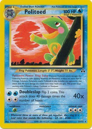 Politoed (27) 027/75 [Neo Discovery]  - Unlimited