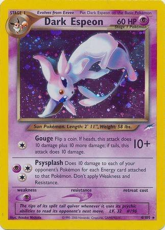 Dark Espeon 004 [Neo Destiny]  - Unlimited Holofoil
