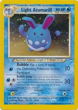 Light Azumarill 013/105 [Neo Destiny]  - Unlimited Holofoil
