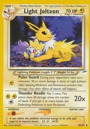 Light Jolteon 048/105 [Neo Destiny]  - Unlimited
