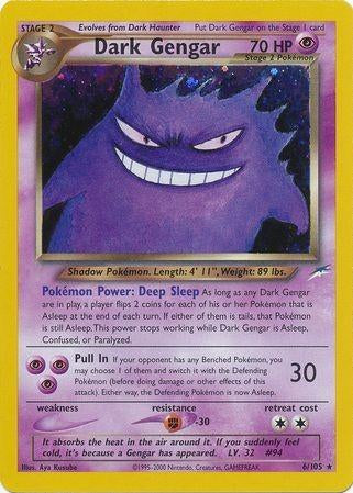 Dark Gengar 006 [Neo Destiny]  - Unlimited Holofoil