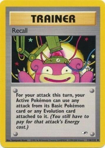 Recall 116/132 [Gym Heroes]  - Unlimited