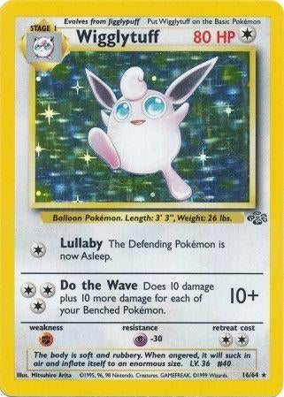 Wigglytuff (16) 016/64 [Jungle]  - Unlimited Holofoil