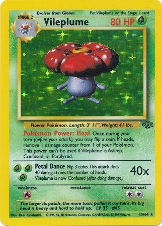 Vileplume (15) 015/64 [Jungle]  - Unlimited Holofoil