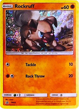 Rockruff SM06 [Miscellaneous Cards & Products]  - Holofoil