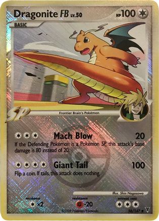 Dragonite FB 056/147 [League & Championship Cards]  - Reverse Holofoil