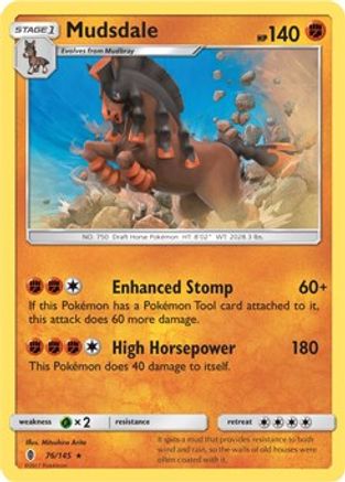Mudsdale 076/145 [Deck Exclusives]