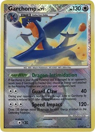 Garchomp 005/147 [League & Championship Cards]  - Reverse Holofoil