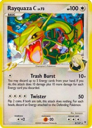 Rayquaza C 008/147 [Miscellaneous Cards & Products]  - Holofoil