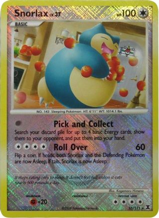 Snorlax 033/111 [League & Championship Cards]  - Reverse Holofoil