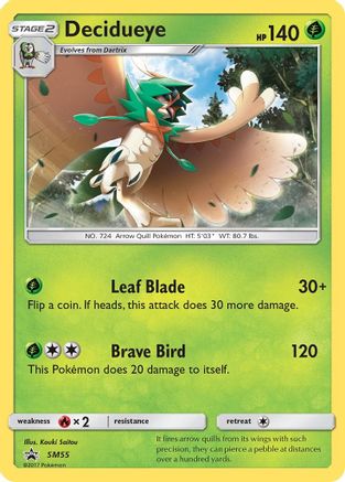 Decidueye SM55 [SM Promos]  - Holofoil