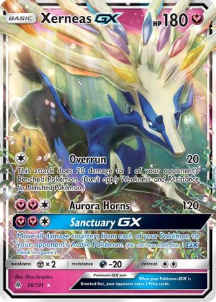 Xerneas GX 090/131 [SM  Forbidden Light]  - Holofoil