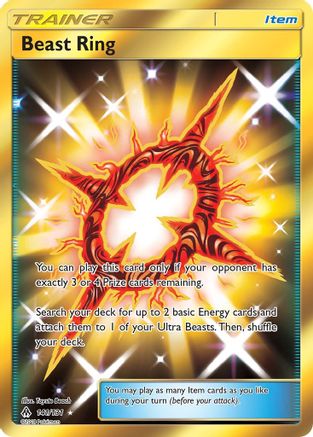 Beast Ring (Secret) 141 [SM  Forbidden Light]  - Holofoil