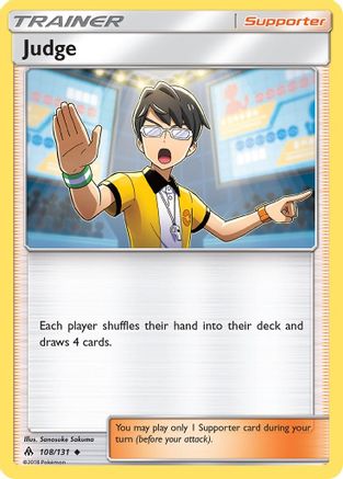 Judge 108/131 [SM  Forbidden Light]  - Reverse Holofoil