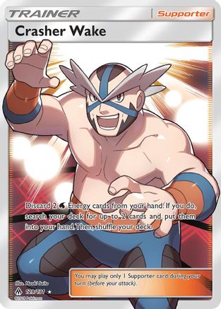 Crasher Wake (Full Art) 129 [SM  Forbidden Light]  - Holofoil